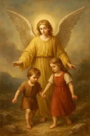 Oración al Ángel de la guarda para alejar el mal de los hijos