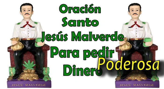 Oración a San Jesús Malverde para el dinero