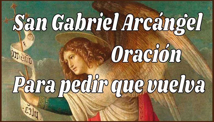 Oración al Arcángel Gabriel