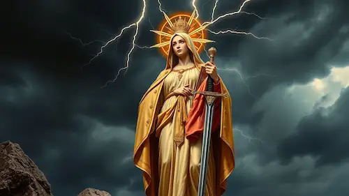 Santa Bárbara oración